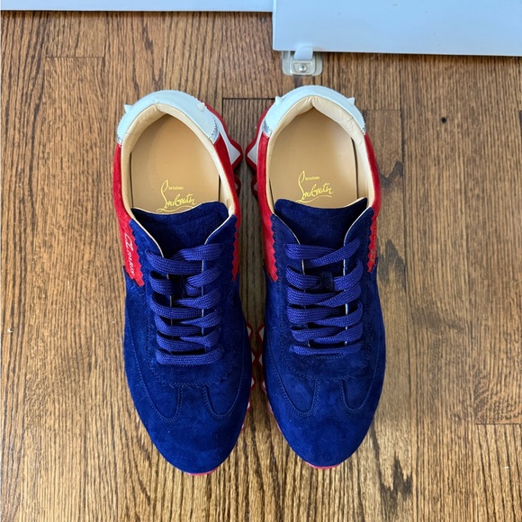 Christian Louboutin Men’s Loubishark Sneakers - Picture 6 of 8